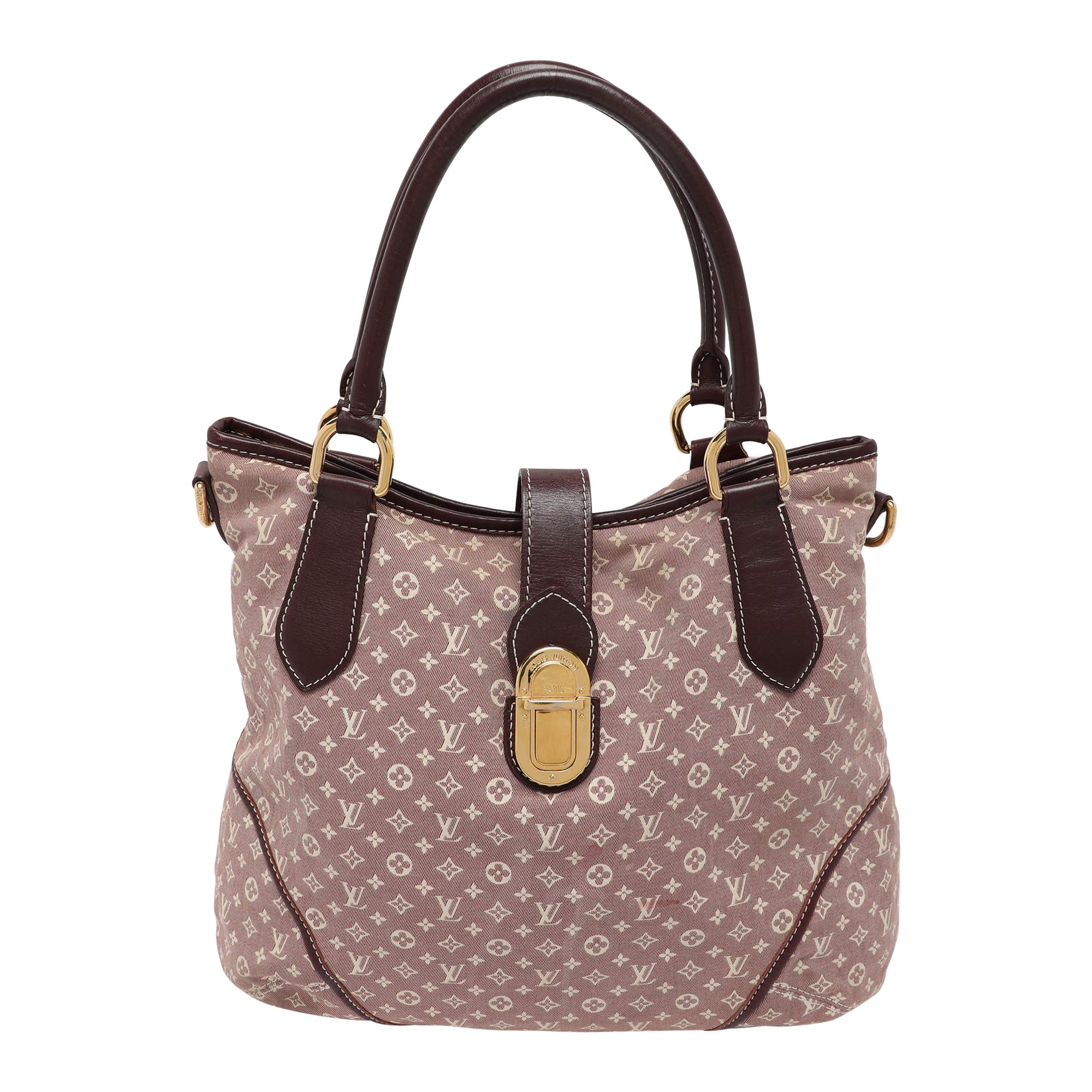 Louis Vuitton Sepia Monogram Idylle Canvas Elegie Bag For Sale