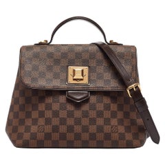 Borsa MM Louis Vuitton Damier Ebene Canvas Bergamo