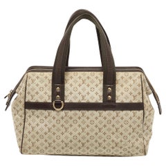 Louis Vuitton Beige/Brown Monogram Mini Lin Canvas Josephine GM Bag