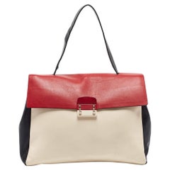 Valentino Multicolor Leather Mime Top Handle Bag