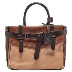 Tote di Reed Krakoff in pelle tricolore Gator Boxer II