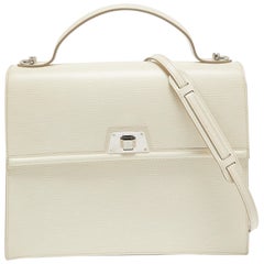 Louis Vuitton Jaune Pale Epi Leather Sevigne GM Bag