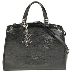 Louis Vuitton Black Electric Epi Leather Brea GM Bag