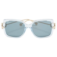Salvatore Ferragamo Occhiali da sole blu SF913S Gancio Sqaure