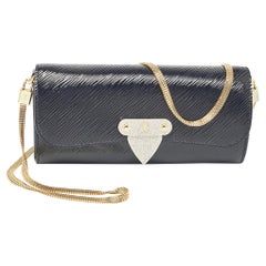 Louis Vuitton Scatola da notte in pelle di Epi blu elettrico