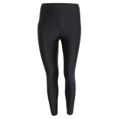 Gucci Leggings in jersey con strisce laterali nere XS