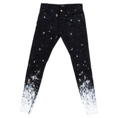 Fear of God Fifth Collection Black Denim Selvedge Painters Jeans M