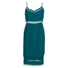 Robe sans manches Elizabeth and James Sea Green Mesh Insert XS