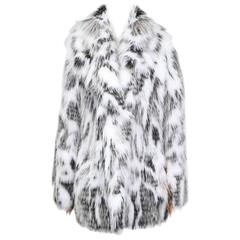 fendi fox fur coat