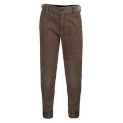 Polo By Ralph Lauren Brown Corduroy Trousers 6 Yrs