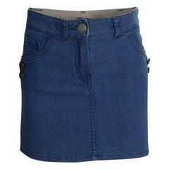 Little Marc Jacobs Indigo Denim Mini Skirt 10 Yrs