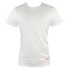 A.P.C. x KID CUDI Taille M Dream On White Embroidery Cotton Crew Neck T-shirt