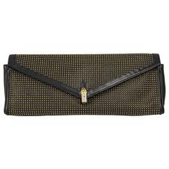 1980s Roberta di Camerino Studded Leather Clutch 8