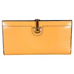 PIERRE BALMAIN Beige Gold Leather Wallet