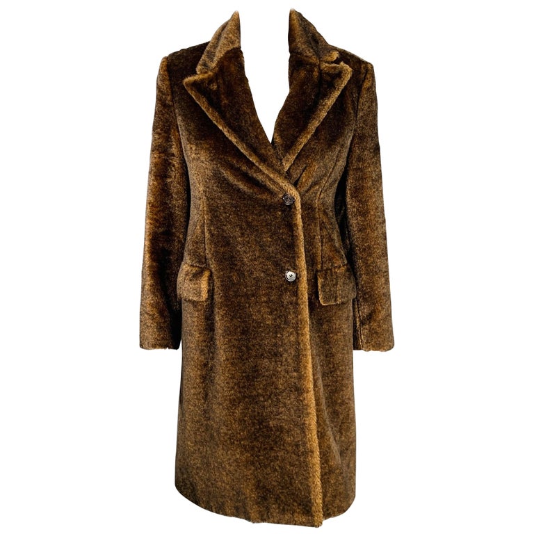 PRADA archive かたよっ goat fur jacket