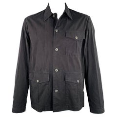 A.P.C. Taille XL Veste de sport en coton noir