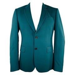 Paul Smith taglia 42 Greene & Greene & Greene, cappotto sportivo con risvolto a tacche