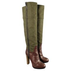 Reed Krakoff Taglia 6,5 Pelle Marrone Greene & Greene Marrone