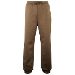 LOUIS VUITTON Size XL Brown Monogram Polyester Blend Joggers Casual Pants
