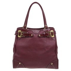 Louis Vuitton Red Suhali Leather Le Majestueux Tote