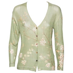 Roberto Cavalli Greene & Greene & Greene & Greene, cardigan in maglia con bottoni, L.L.A.