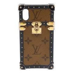 Louis Vuitton Reverse Monogram Eye-Trunk iPhone X Case