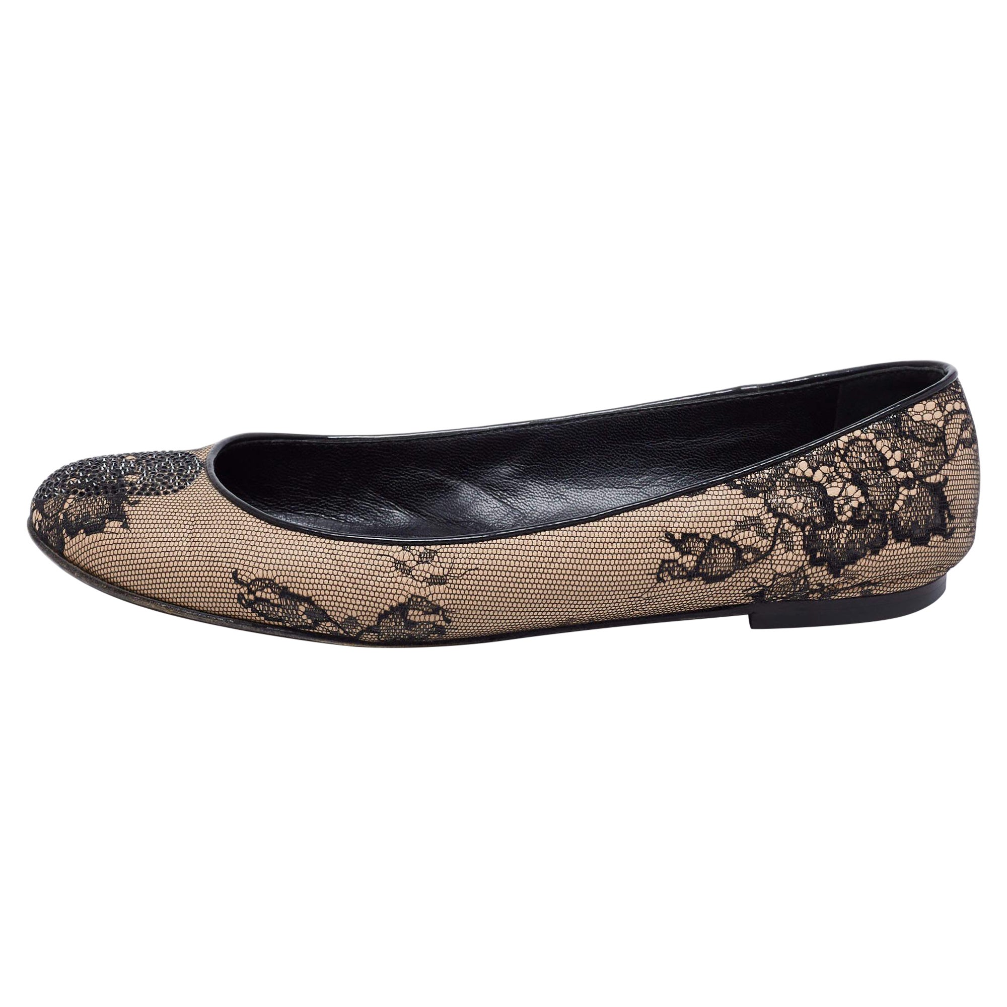Zeta Woven Knit Stone Embellished Ballet Flat main image 0