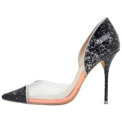 Sophia Webster Multicolor Patent Leather And PVC Jessica Pumps Size 36