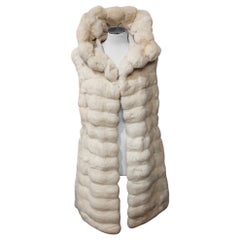 DAD Milano X Franz Kraler Chinchilla Fur Coat IT 42