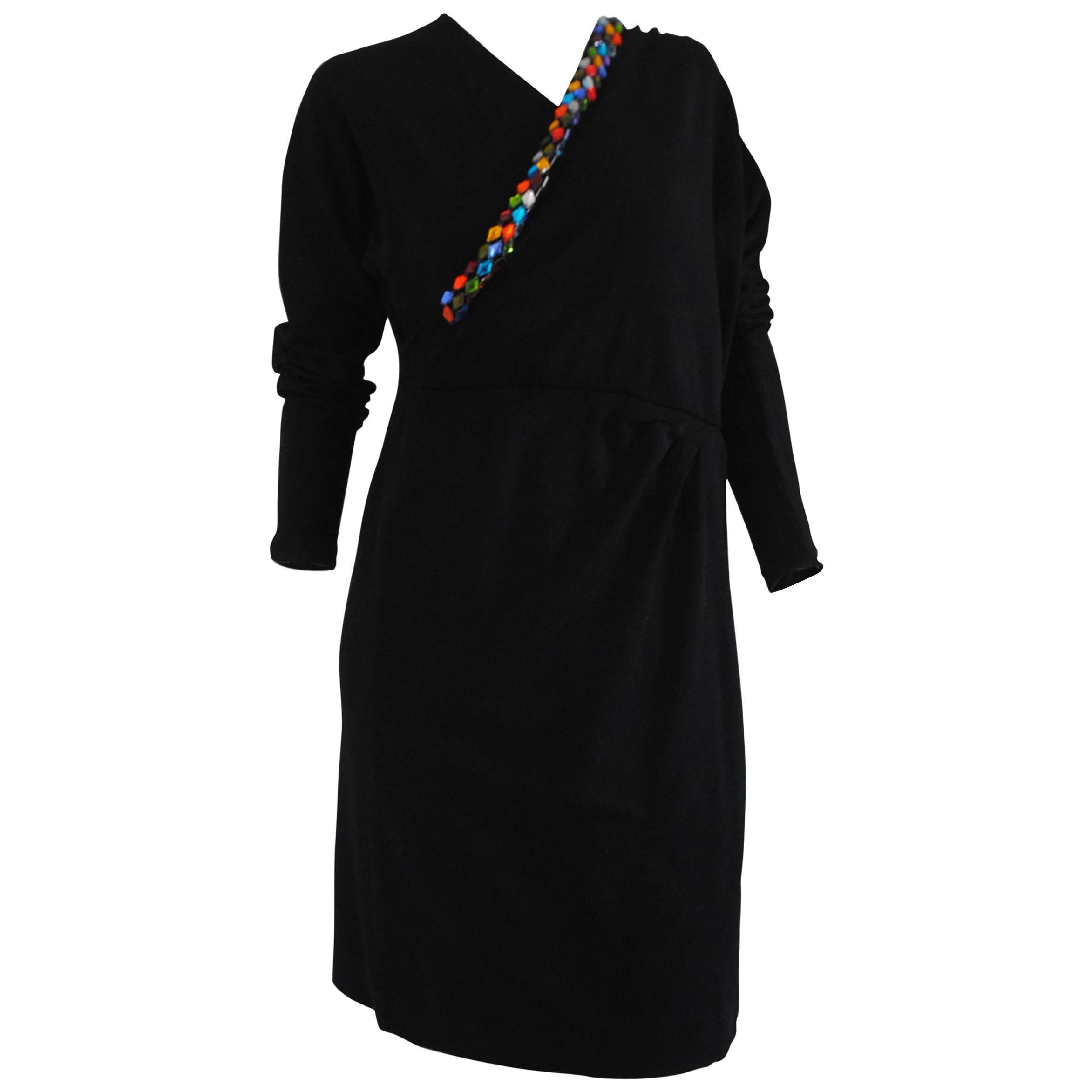 Missoni black multicolours swarovski Dress