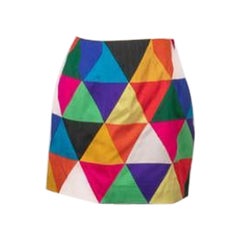 Kurzer Patchwork-Rock von Louis Feraud Haute Couture