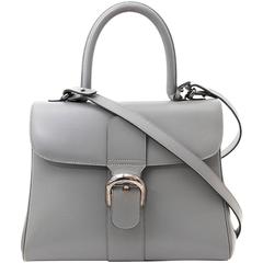 Delvaux Brillant Grey MM + strap 12