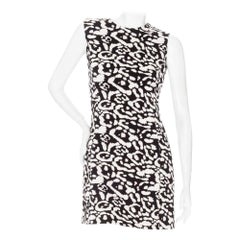 Christian Dior Leopard Print Jacquard Dress