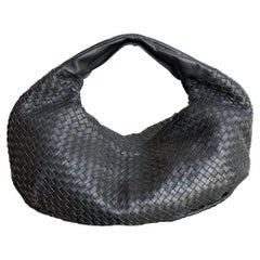 Bottega Veneta Belly Hobo Intrecciato Black Large 53cm NEVER WORN