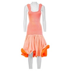 WORLDS END BY VIVIENNE WESTWOOD SS 84 iconic and rare fluorescent dress