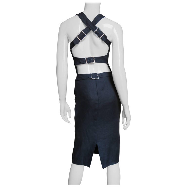 Valentino Straps Bodycon Bondage Dress at 1stDibs bondage strap dress