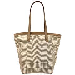 Hermes Chennai Woven Bag with Sindhu Buffalo Handles Excellent Condition 
