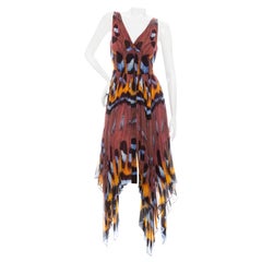 Altuzarra - Annabella - Robe mouchoir sans manches imprimée papillon