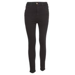 Frame Denim noir Ali High Rise Cigarette Skinny Jeans M