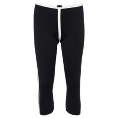 Marni Black Cotton Knit Capri Pants S