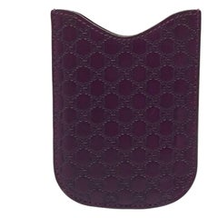 Gucci Purple Microguccissima Leather Blackberry Phone Case