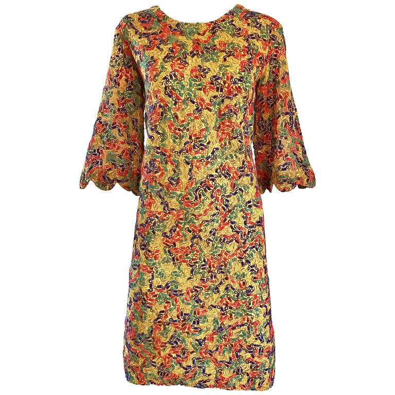 60s shift dress