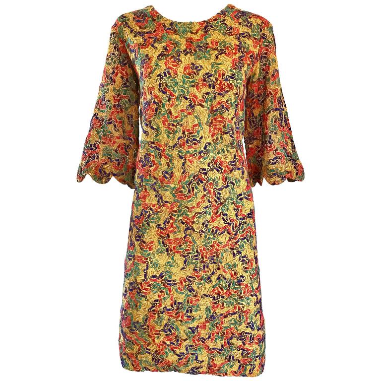 1960s shift dress