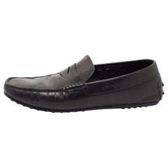 Tod's Gommino Driving Loafers en cuir noir Taille 42