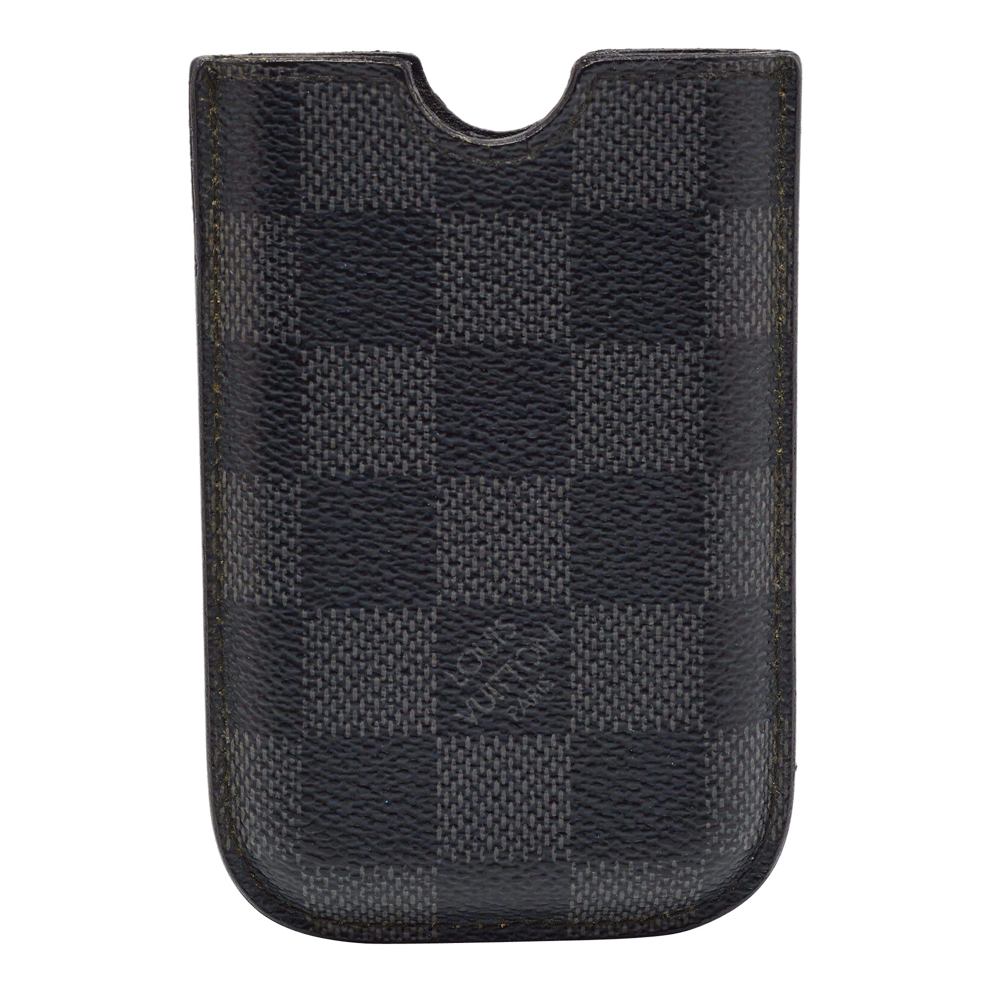 Louis Vuitton Damier Graphite Canvas Phone Case For Sale