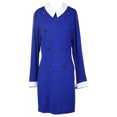 Gucci Collar Dress circa 1970s 10