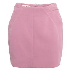 Marni Pink Cotton Mini Skirt M