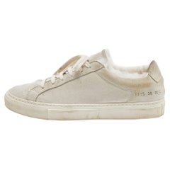 Common Projects - Sneakers Achilles in pelle scamosciata grigia - Up & Up Taglia 38