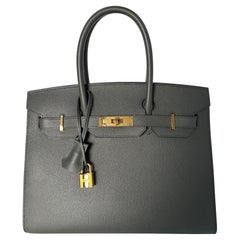 Hermes Vert De Gris Birkin 30 Bag