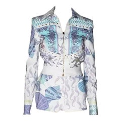 Giacca e pantaloncini con stampa conchiglia Versace P/E 2012 38 - 2